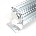12  Finned Aluminum Double Pass Transmission Trans Cooler - Dual Line Universal 