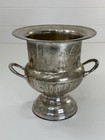 Vintage Silver Plate Ice Bucket Champagne Wine Chiller