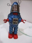 Planet Robot- Battery Operated- Very Cond- Made N Japan Tested Works Good