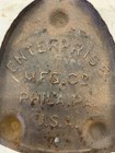 Rare Antique Tin Sad Iron Trivet Enterprise Mfg Co Philadelphia
