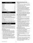 Owners Manual Parts List For Sears Craftsman 12 1 2    Planer -model 351 217580