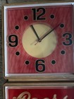 Vintage Coors Clock Lighted 1980 s Clock Working Read Description