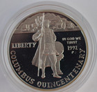 Us Mint Columbus Quincentenary Commemorative Coin Silver Proof Dollar Set - Ogp