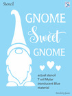 Joanie Stencil Gnome Sweet Home Fairyland Secret Garden Diy Scandinavian Signs