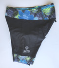 Sls3 Womens Frt Tri Race Shorts Xl Floral Padded Wicking Comfort Performance