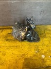 Antique Victorian Silverplate Figural Scottie Dog   Scottish Terrier Napkin Ring