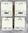 Netgear Xav5101   Xav5001 Nano Powerline Av500 Ethernet Network Adapter Lot Of 4