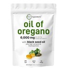 Oil Of Oregano 300 Softgels With Black Seed Oil - 6000mg Oregano Oil Strength