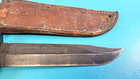 Wwii Us Military Usmc Marines Fighting Knife Camillus   Ww2 Scabbard Tr950