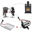 For Stove Burner Power Fan Heater Replace Parts Wood Log Heated Fireplace Motor