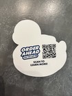 Dutch Bros Exclusive Rare Rebel Pink Flamingo Sticker
