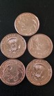  5  1 Oz Assorted Trump Copper Rounds 999 Fine  Copper Rounds