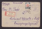 Latvia 1920  Registered Cover  with Letter  From Riga  Censored