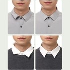 Shirt Collar Sticker  Thickened Pvc Collar Anti-warping Edge Shaper 20 40 60pcs