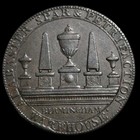 1790 s Warwickshire Bisset s Museum Halfpenny Conder Token Coin D h 120 Uk