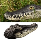 Floating Alligator Head alligator Head Decoy For Pool resin Crocodile Head For 