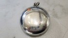 Vintage Sterling Silver Round Pill Snuff Box Pendant Locket
