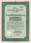 Lot Bond Germany Wwii 1941 3rd Reich Stocks Berlin Selections F