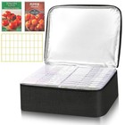 Seed Storage Organizer Box With Insulated Bag That Holds 80-200 Seed 26 Slots