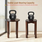 Stackable Stools Set Of 4 wood Chair On Wheels Sturdy And Durable dining Chairs
