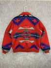 Vintage Pendleton High Grade Westernwear Jacket Mens Small Red Wool Bomber