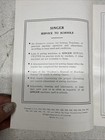 Singer Antique Original 1915-50  machine Sewing  Hardcover Textbook Manual