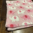 Garanimals Pink White Elephant Baby Blanket Walmart Security Lovey 30x36 