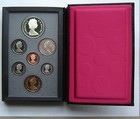 1988 Canada Double Dollar Proof Set - Silver Ironworks Dollar   Coa Box 