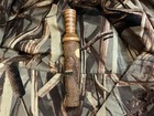 Vintage Don Faigley Carved Flying Duck Checkered Duck Call New signed In 2007