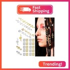 28 Pieces Dreadlock Hair Accessories Celtic Loc Jewelry Hair Cuffs For Braids  8