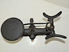 Vintage Cast Iron Balance Scale - 10 5    Long Black - Unbranded - Includes Basket