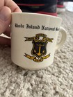 Vintage Rhode Island Army National Guard State Of Ri Crest Hope Anchor Usa Euc