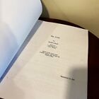 The Crow Movie Script Autographed Signed Script Reprint Horror Brandon Lee Eric