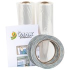 Duck Max Strength Window Insulation Kit  Standard - 10 Pack  Clear