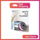 Inslogic Pre-dried Matte Pla Filament 1 75mm  4kg Bundle  Black