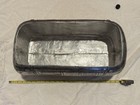 Airstream Trailer Design Silver Metal Decorative Bowl Tray Planter Container