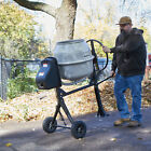 Klutch Electric Cement Mixer  4 Cu  Ft  Drum  2 3 Hp  120v Electric Motor