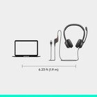 Logitech H390 Black Over The Ear Headset