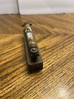 Vtg Antique Solid Brass Precision Machinist Level Transit Piece 