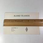 Finland Qsl Radio Card 1972 Aland Islands Club Zero Veka