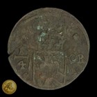 1638 Sweden 1 4   re Copper Coin Christina -e1517