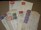 Lot Of Antique Love   Casual Letters 80  Stamped Envelopes - Mostly Hand Written