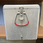 Vintage Miller High Life Cronstroms Beer Ice Chest Metal Aluminum Cooler