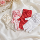 Satin Gloves For Girls