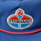 70s 80s Standard Oil Gas Snapback Trucker Rope Hat Vintage