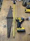 Vintage Large Cast Iron 24-inch Barn Door Hinge