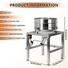 Automatic Powder Sifter Machine Flour Sifter With 19 6  40 100mesh Sieve Screen