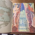 Antique 1925 1926 Canadian Pacific Cruises Round The World Catalog Colorful Euc 