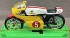 Vintage Yamaha Tz 350 Motorcycle 1 24 Diecast Toy Mercury Of Italy  701
