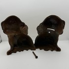 Vintage Antique Hubley Cast Iron Dog Puppy Bank Bumble Bee Fido Or Puppy